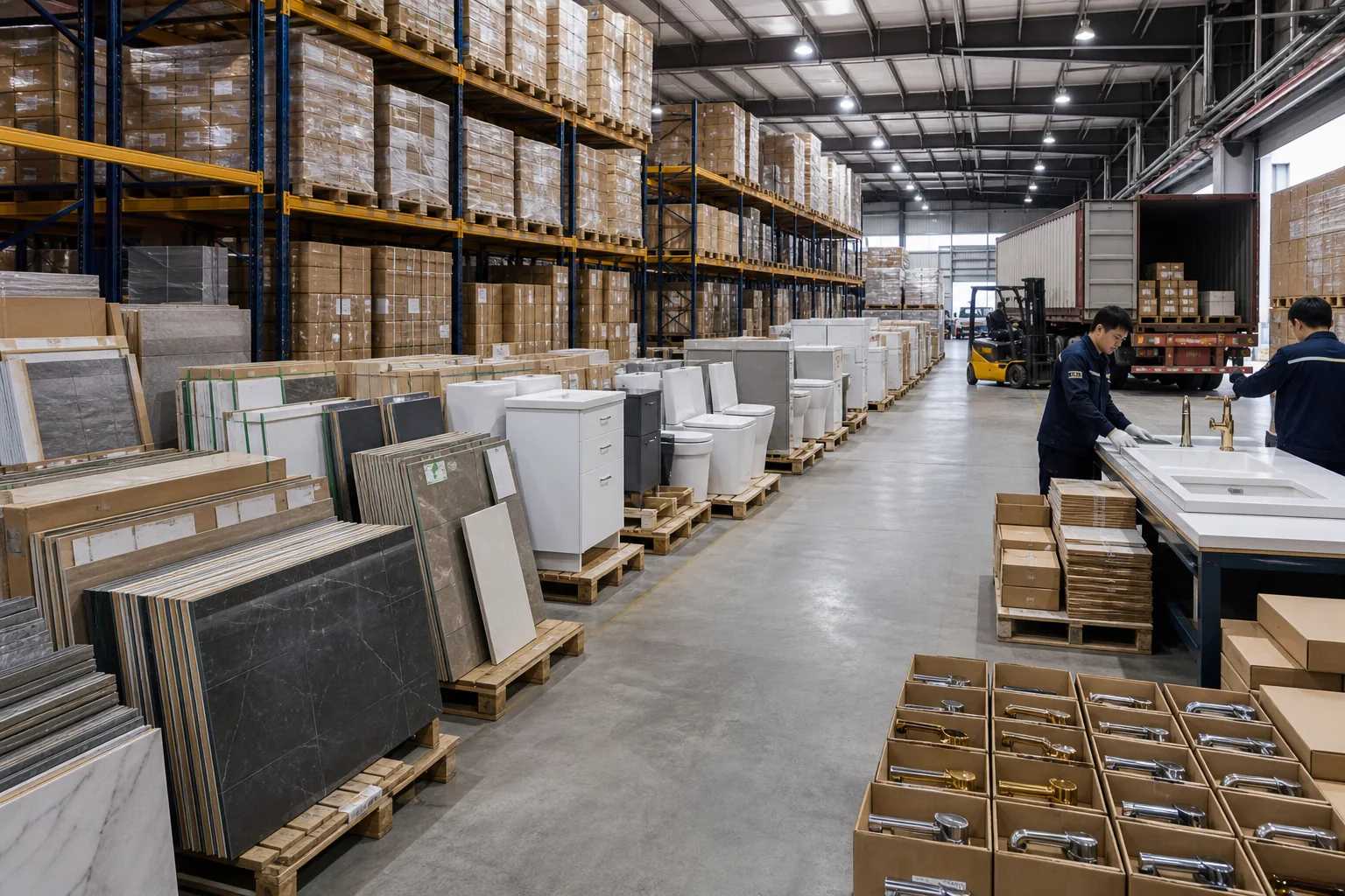 unified quality control for full range building materials