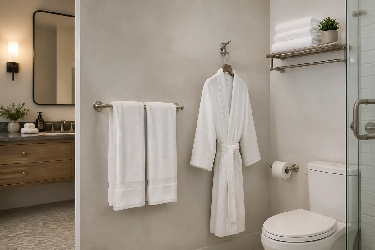 bathroom hardware accessories for commercial project supply