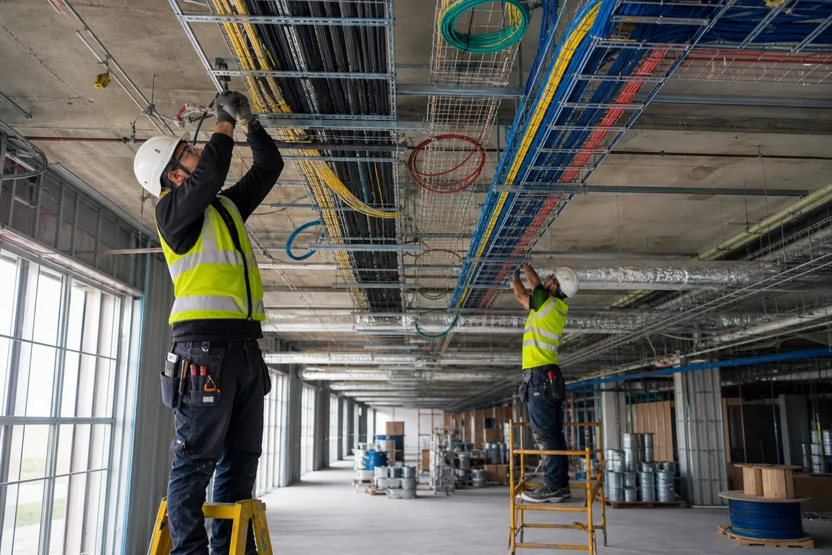 electric wire cable for office building construction material supply