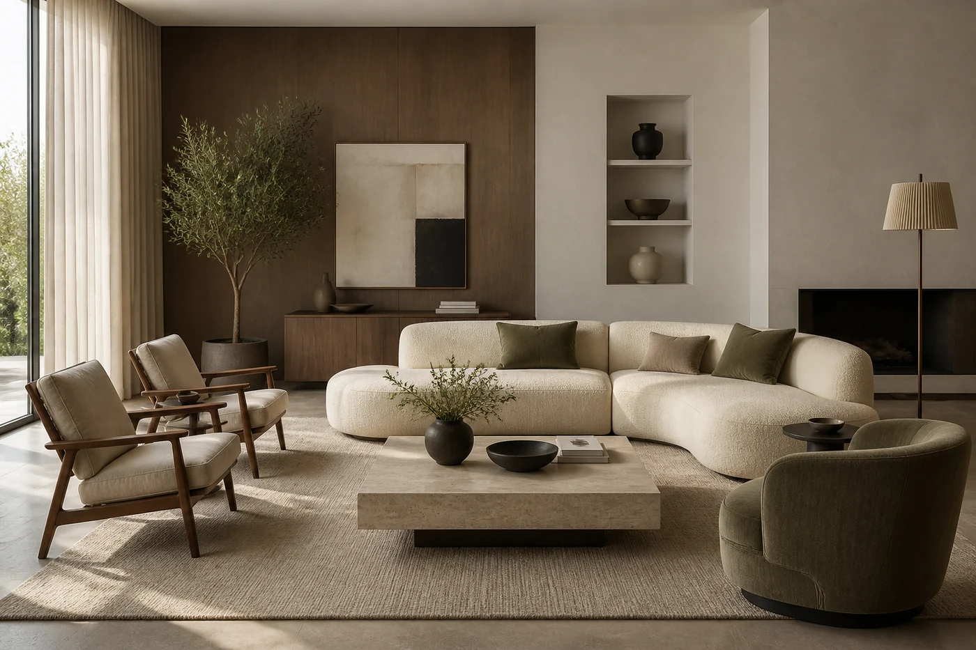 sofa furniture for South America villa apartment project