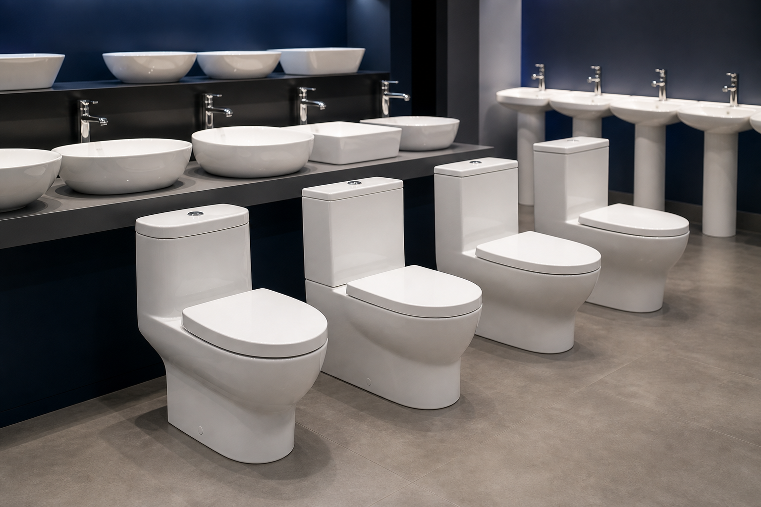 Sanitary ware manufacturer China warehouse for Middle East project supply