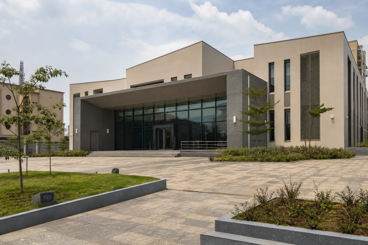 Completed Projects Office Building in Nigeria with complete building materials supply