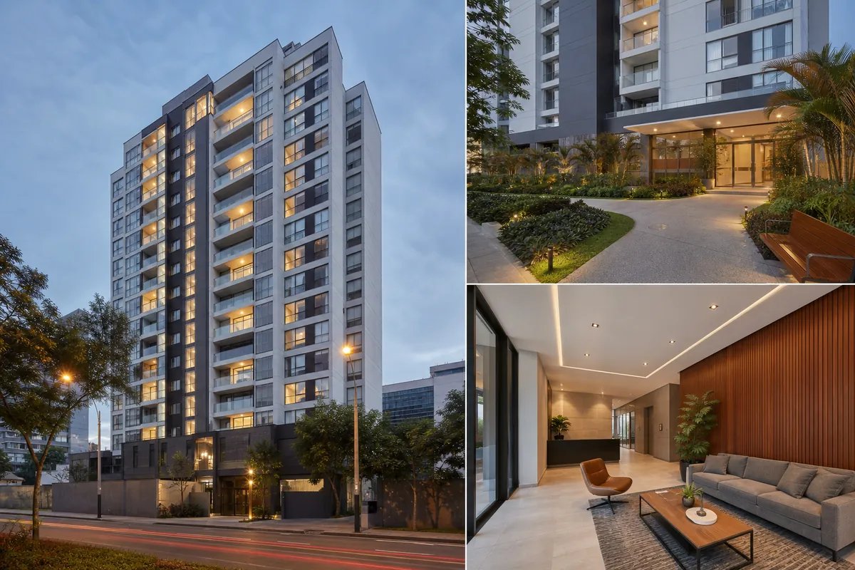 Completed Projects Apartment Complex in Peru with complete building materials supply