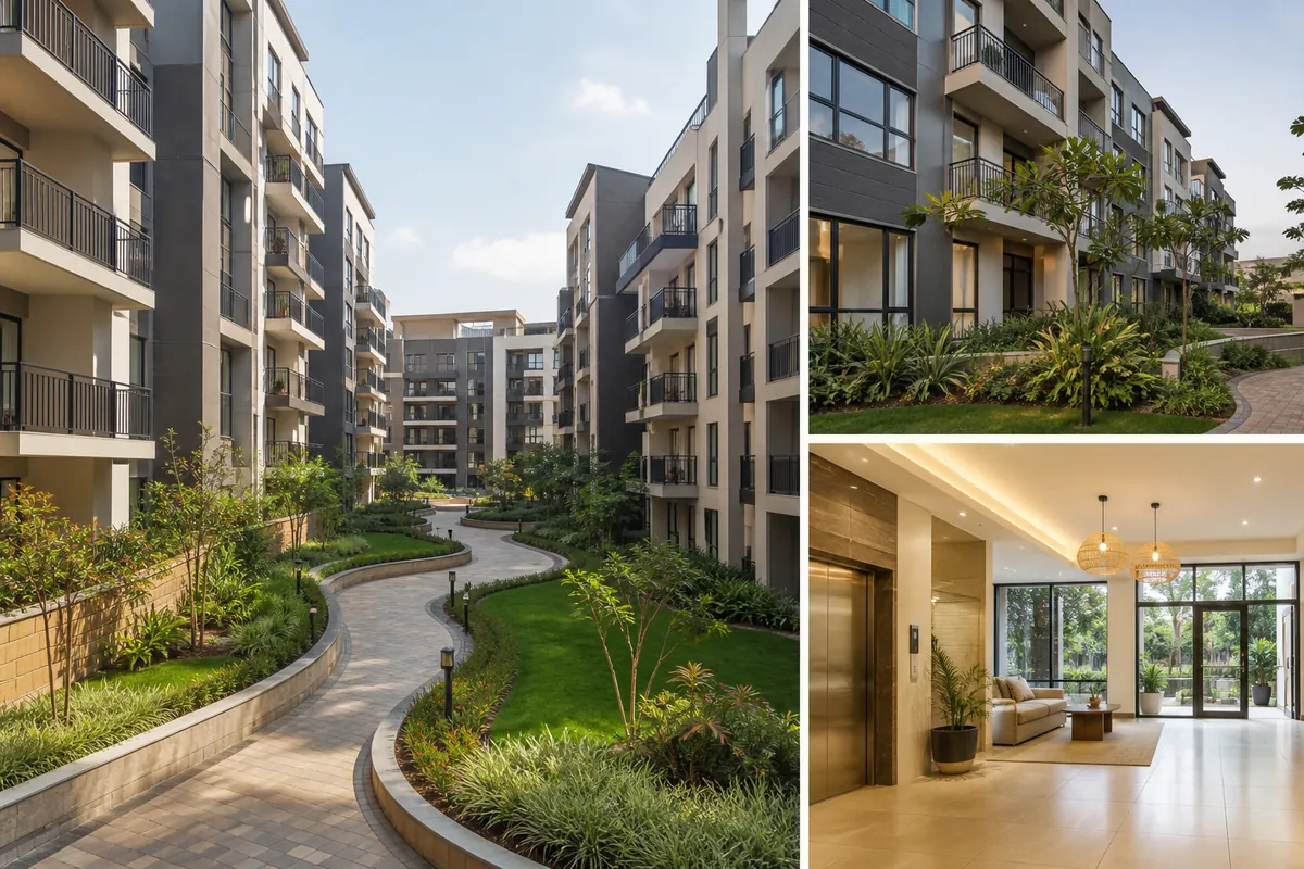 Completed Projects Apartment Complex in Kenya with complete building materials supply
