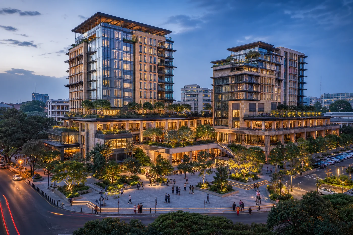 Apartment Complex Solution complete building materials from China