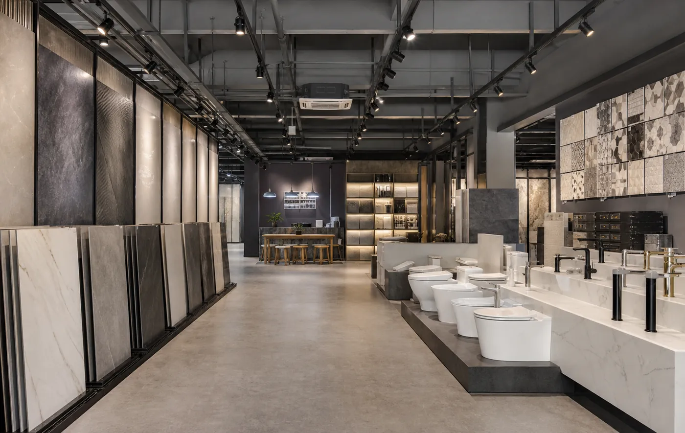 Bathroom products manufacturer OEM sample showroom